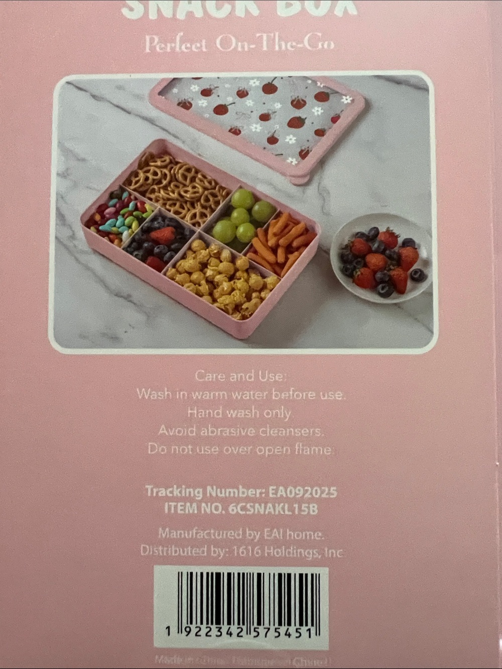 Snack Club Pink Strawberry Snack Box - Picture 2 of 7